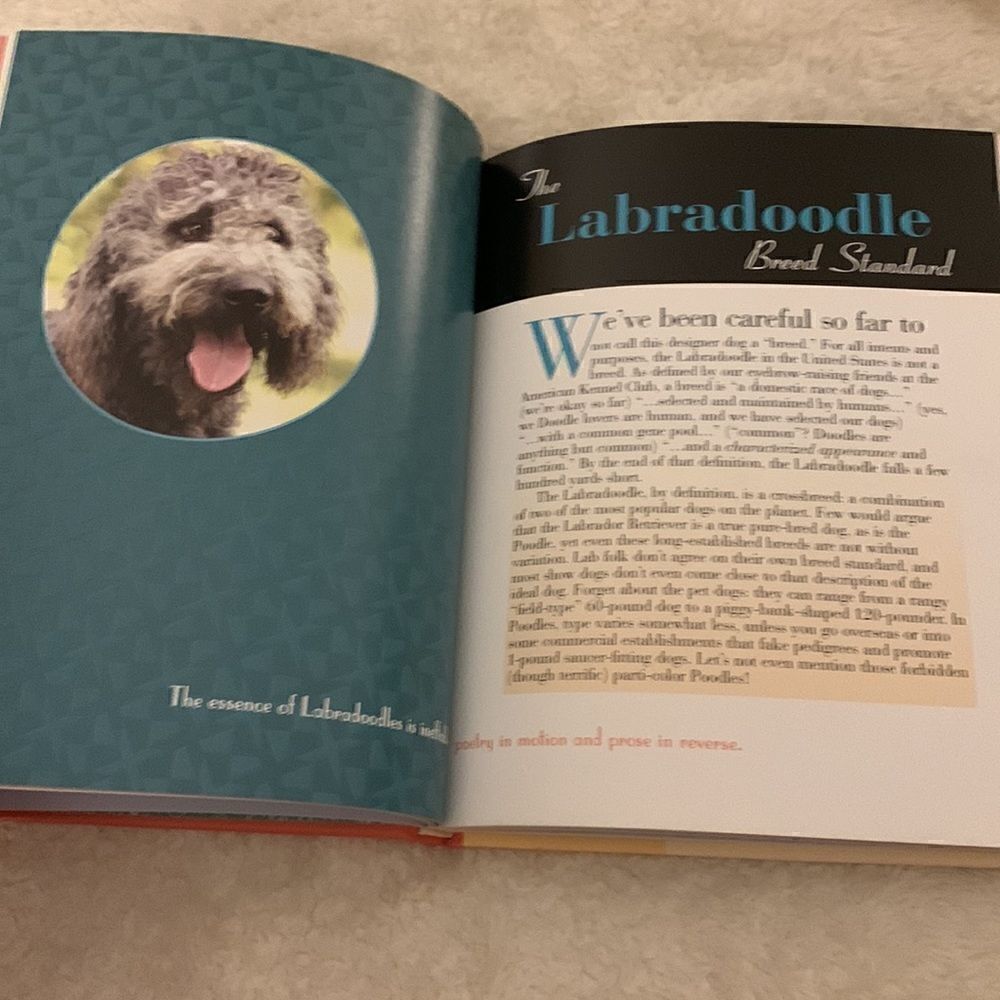 Miriam Fields-Babineau Labradoodle Hard Cover Training Book‎ - Picture 4 of 5